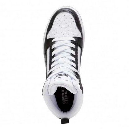 Tenis Puma Rebound V6 Mid para Niños (Unisex)