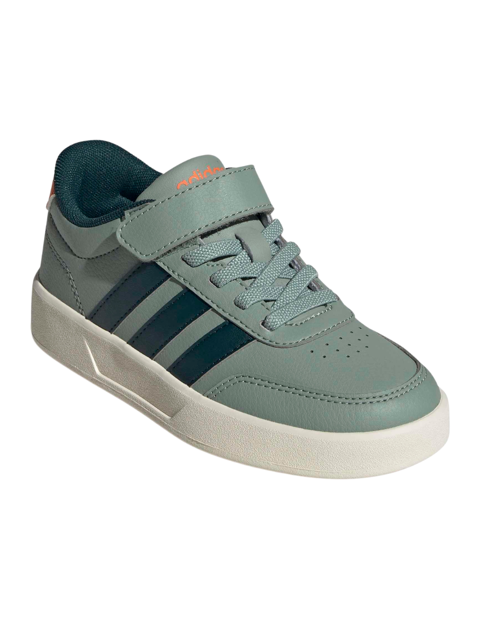 Tenis Adidas Breaknet 3.0 EL C Platas para Niño