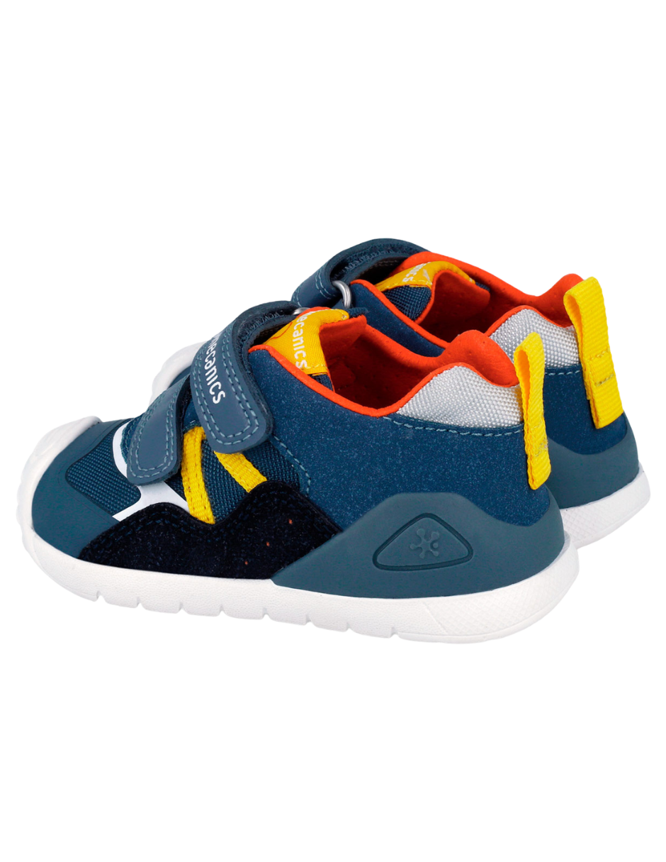 Zapato Biomecanics Petrol con Dos Velcros V para Bebé