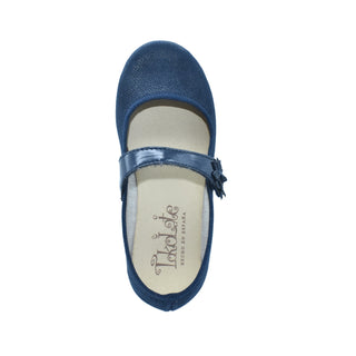Zapatos de niña con correa y velcro azul marino – Tokolate