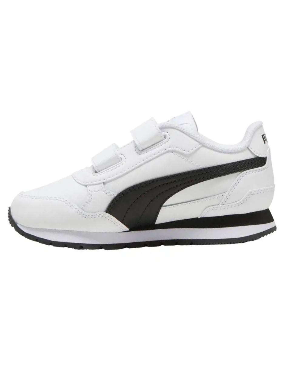 Tenis Puma ST Runner V4 L V PS Blancos para Niño
