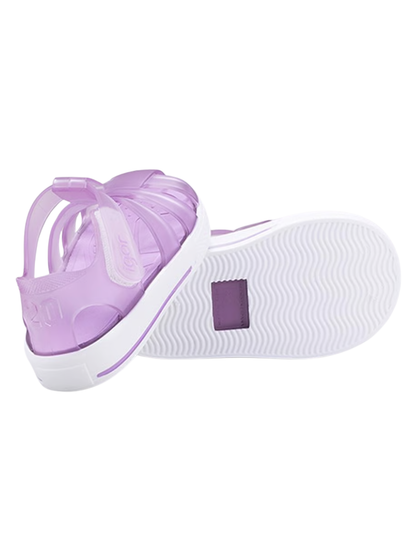 Sandalia Igor Tiras Con Velcro Lilas para Niña
