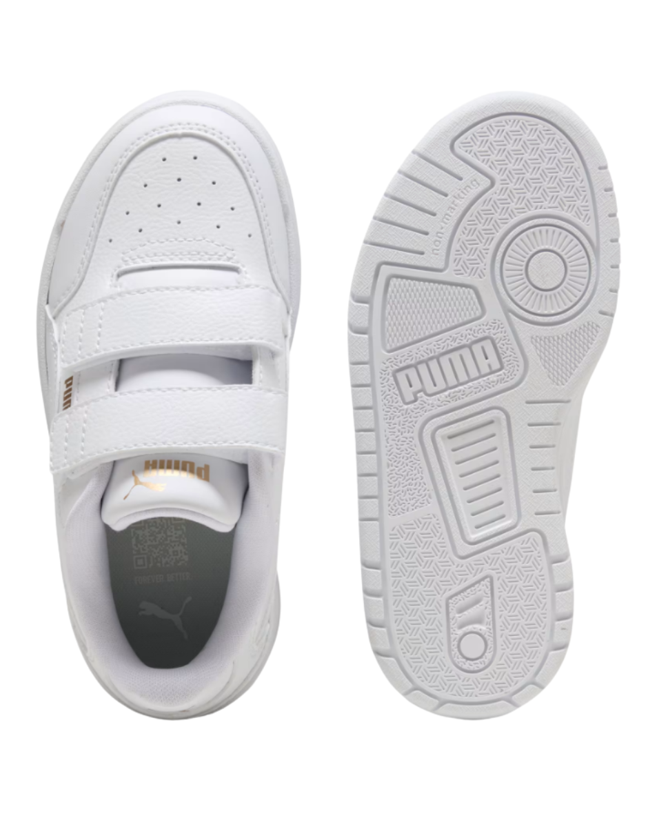 Tenis Puma Shuffle Downtown Lo V Ps Blancos para Niña