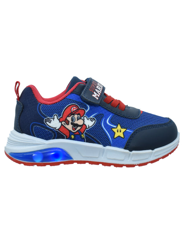 Tenis Georgie Boy de Mario con Luces para Niño
