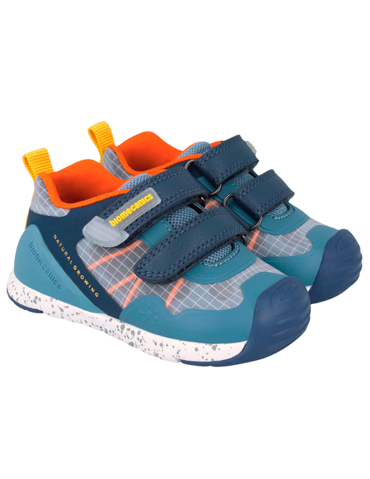Zapato Sport Biomecanics Azul de Rejilla para Bebe