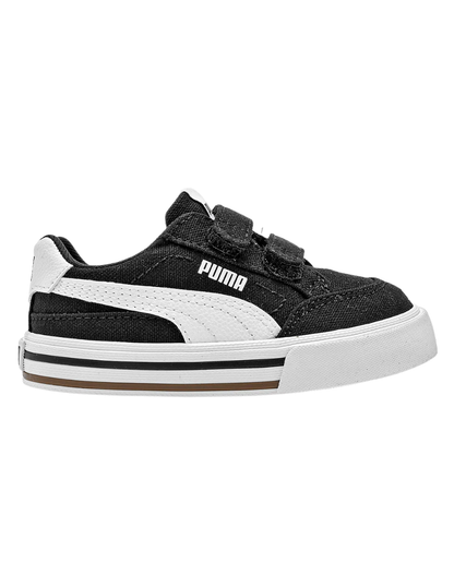 Tenis Puma Court Classic Vulc FS V Inf Negros para Niño