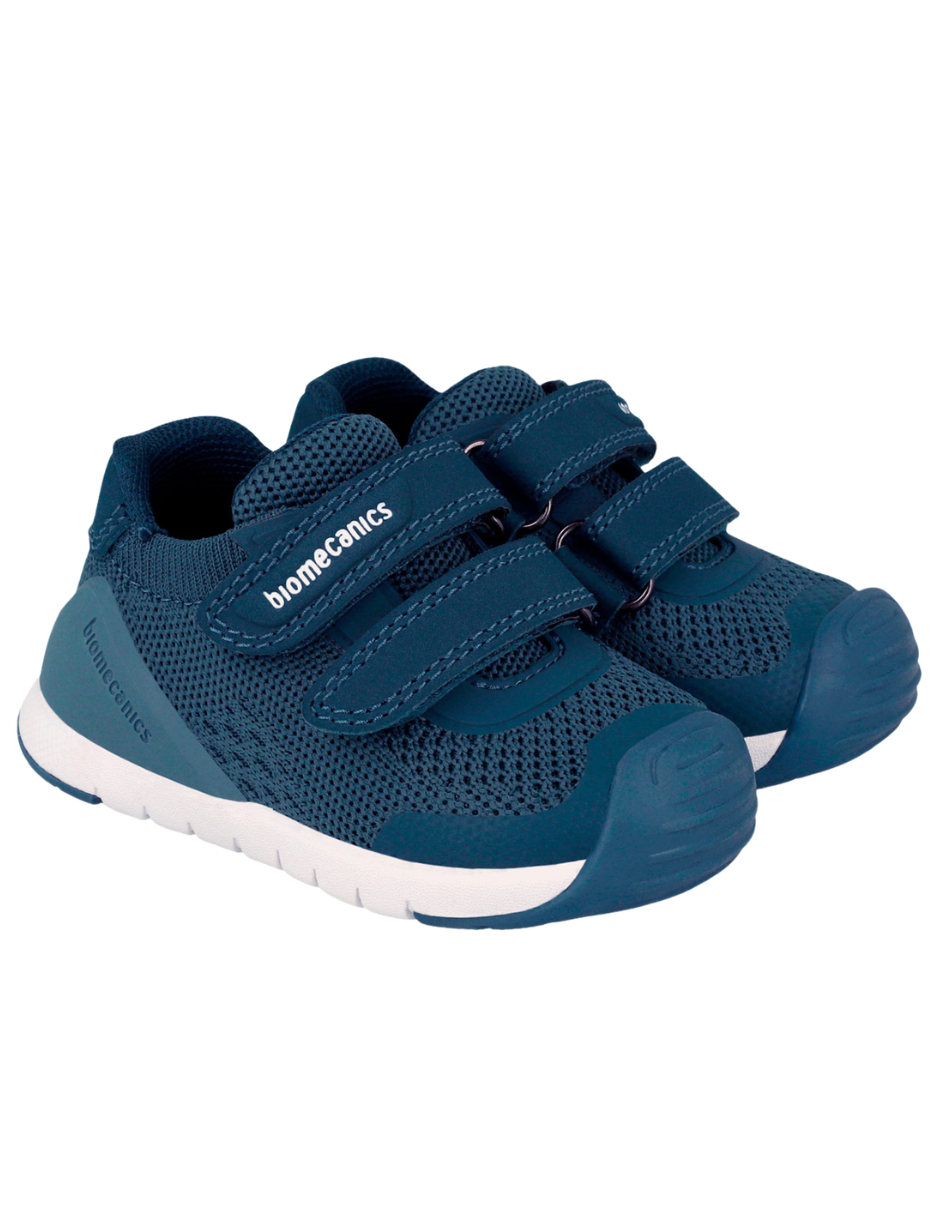 Zapato  Sport Biomecanics Azul de Rejilla para Bebe