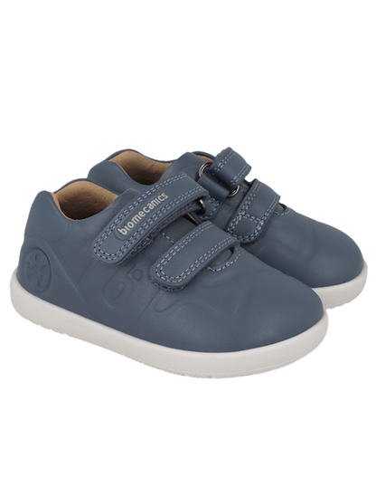 Zapato Biomecanics Wider Doble Con Velcro Azules para Niño