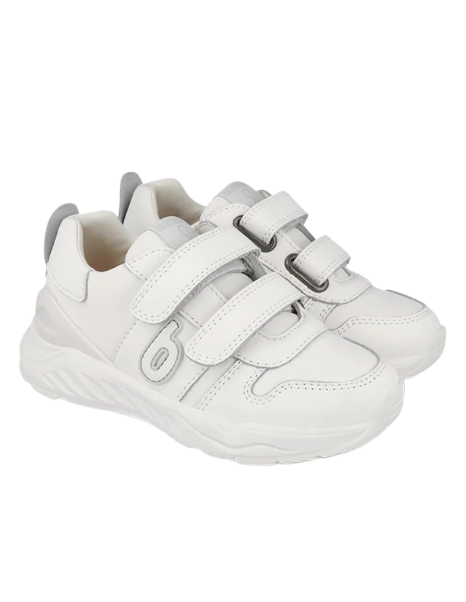 Zapato Biomecanics Deportivo Basico Blancos para Niños(Unisex)