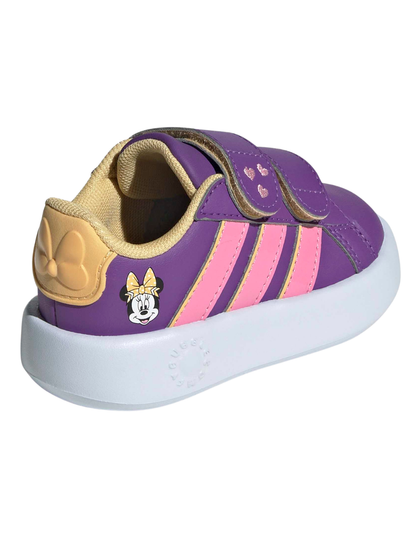 Tenis Adidas Grand Court Minnie CF I Morados para Niña