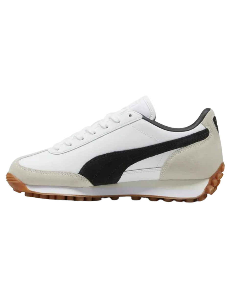 Tenis Puma Easy Rider Mix JR Blancos para Niña