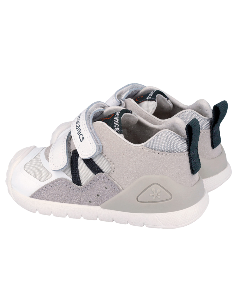 Zapato Biomecanics Blanco con Dos Velcros V para Bebé