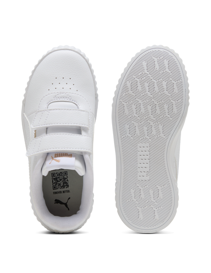 Tenis Niña Carina 3.0 V Ps Blanco -Puma