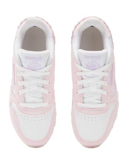 Tenis Reebok Classic Leather Rosas para Niña