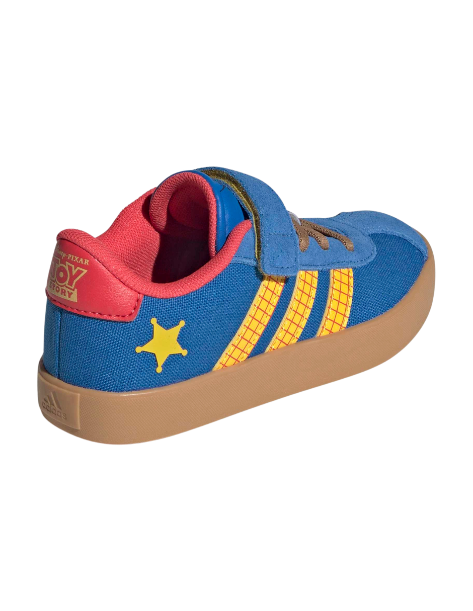 TENIS ADIDAS VL COURT WOODY EL C AZUL REY PARA NIÑO