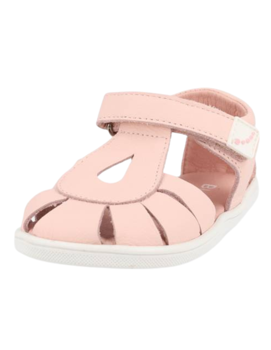 Sandalia Blanditos Barefoot Tiras Rosas para Niña