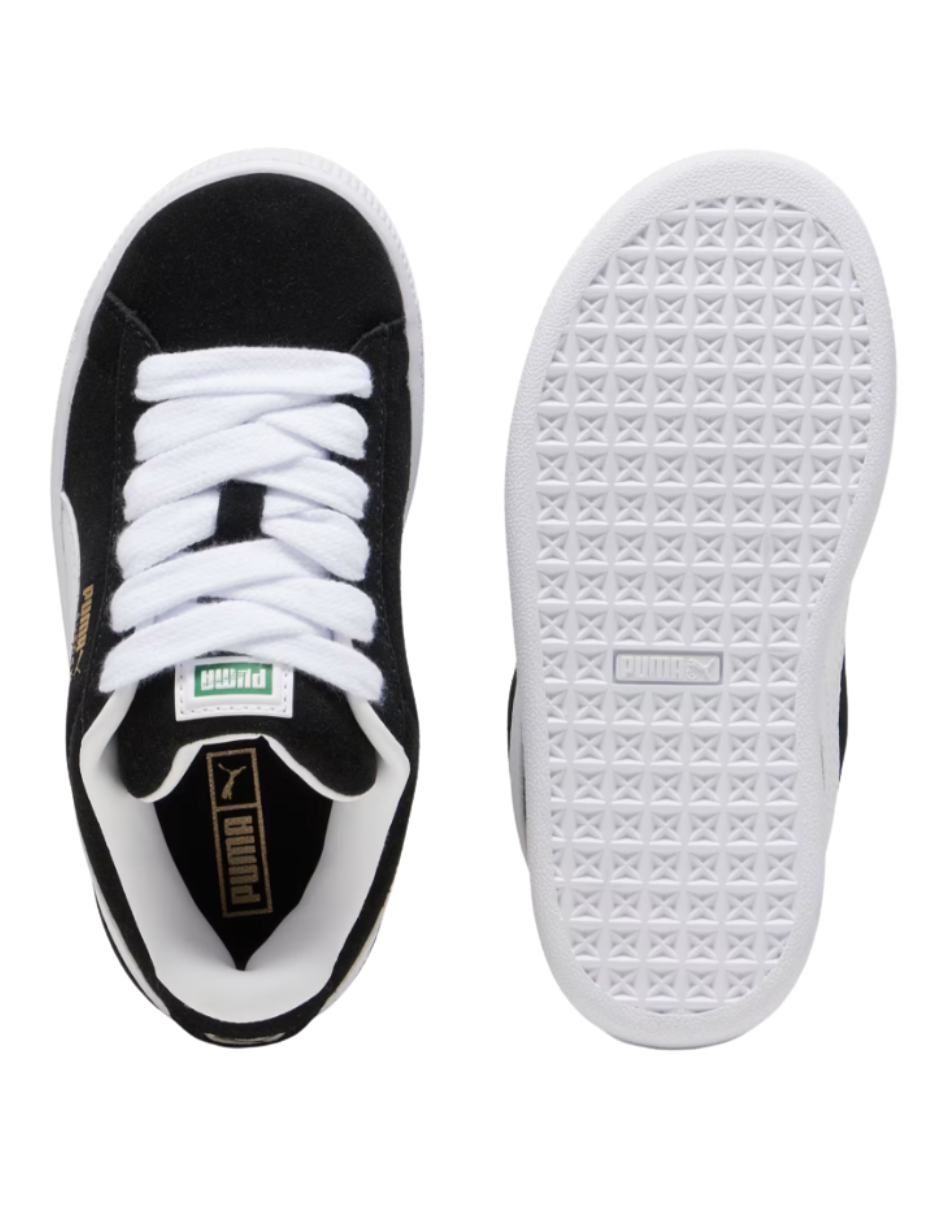 Tenis Puma Suede Xl Ps Negros para Niña