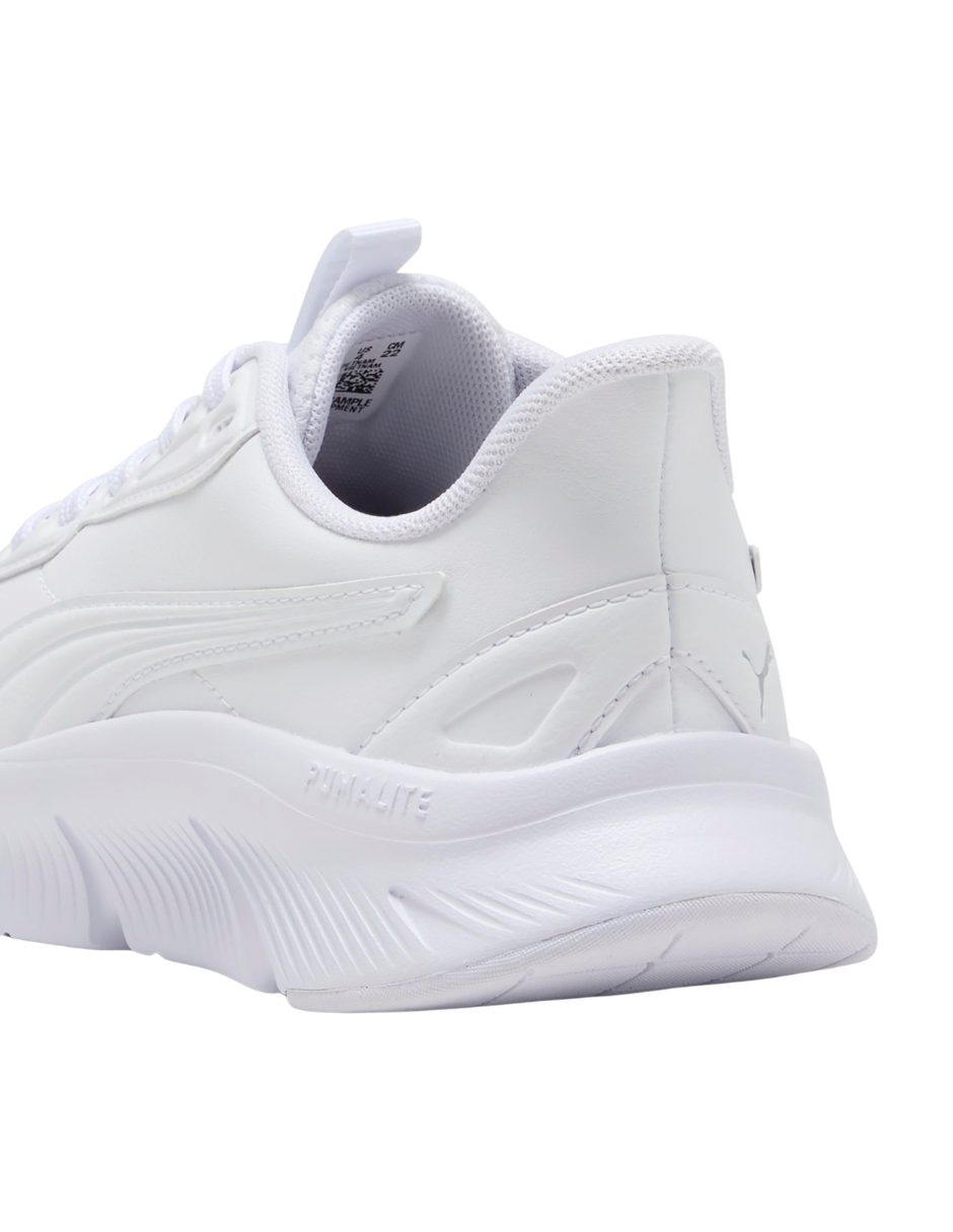 Tenis Puma Flexfocus Lite Modern SL JR Blancos para Niños(Unisex)
