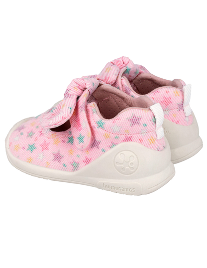 Zapato Biomecanics Rosa Estampada de Mercedes para Bebe