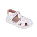 Sandalia Niña Mari Piel Estampada con Velcro - BIOMECANICS