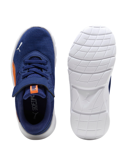 Tenis Puma Flexfocus Modern AC+ PS Azules para Niño