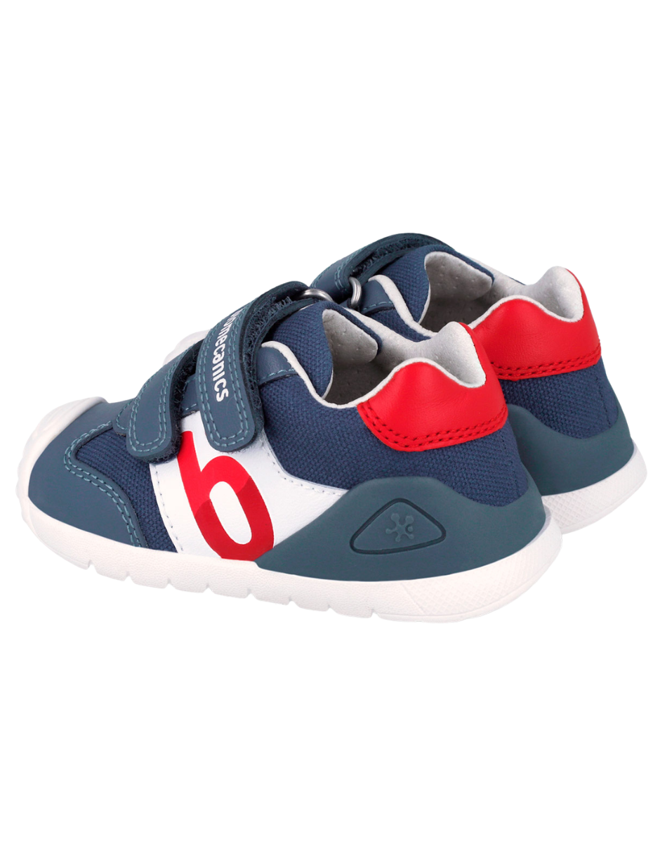 Zapato Biomecanics Petrol con Dos Velcros B para Bebé
