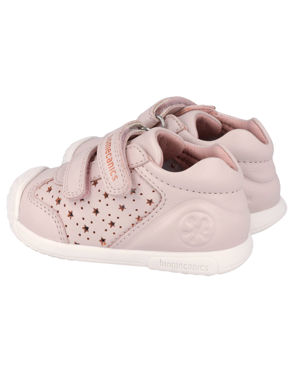 Zapato Biomecanics Cotton Velcro Doble Calado para Bebé