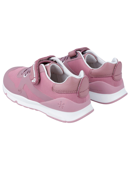 Zapato Deportivo Biomecanics Malva con Velcro/Resorte para Niña
