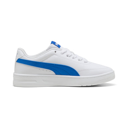 Tenis Puma Court Classic Clean JR Blancos para Niño