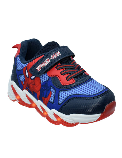 Tenis Niño Spiderman Luces Rayos - Georgie Boy