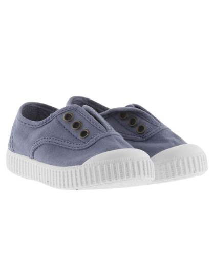 Zapato Victoria Resorte Inglesa Lona Azules para Niños(Unisex)