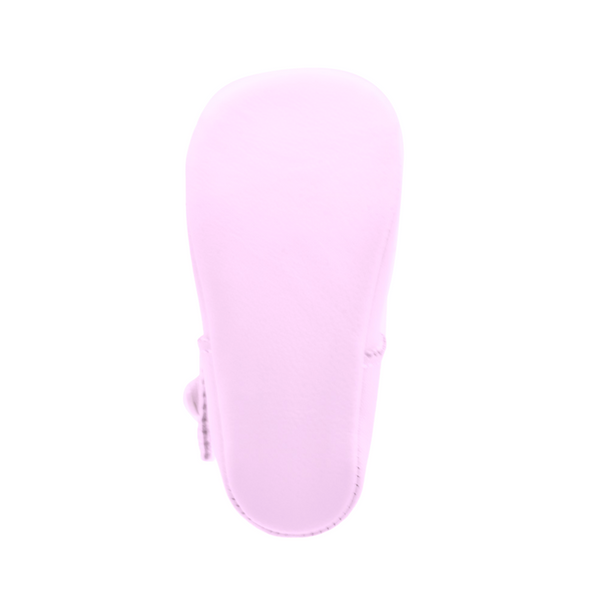 Zapato Bebe Boton Piel