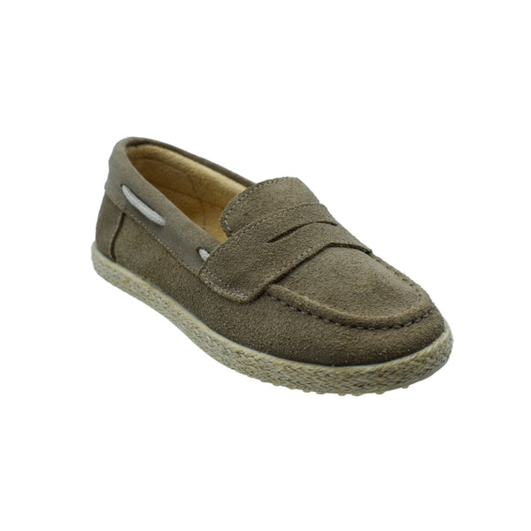 MOCASIN NIÑO BEIGE ANTIFAZ SERRAJE -PEKIS