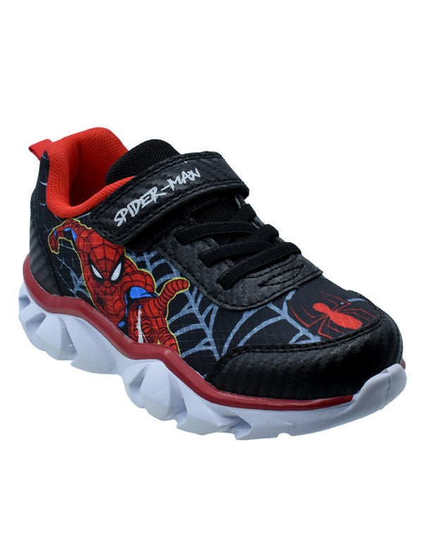 Tenis Georgie Boy de Spiderman con Luces Telaraña para Niño