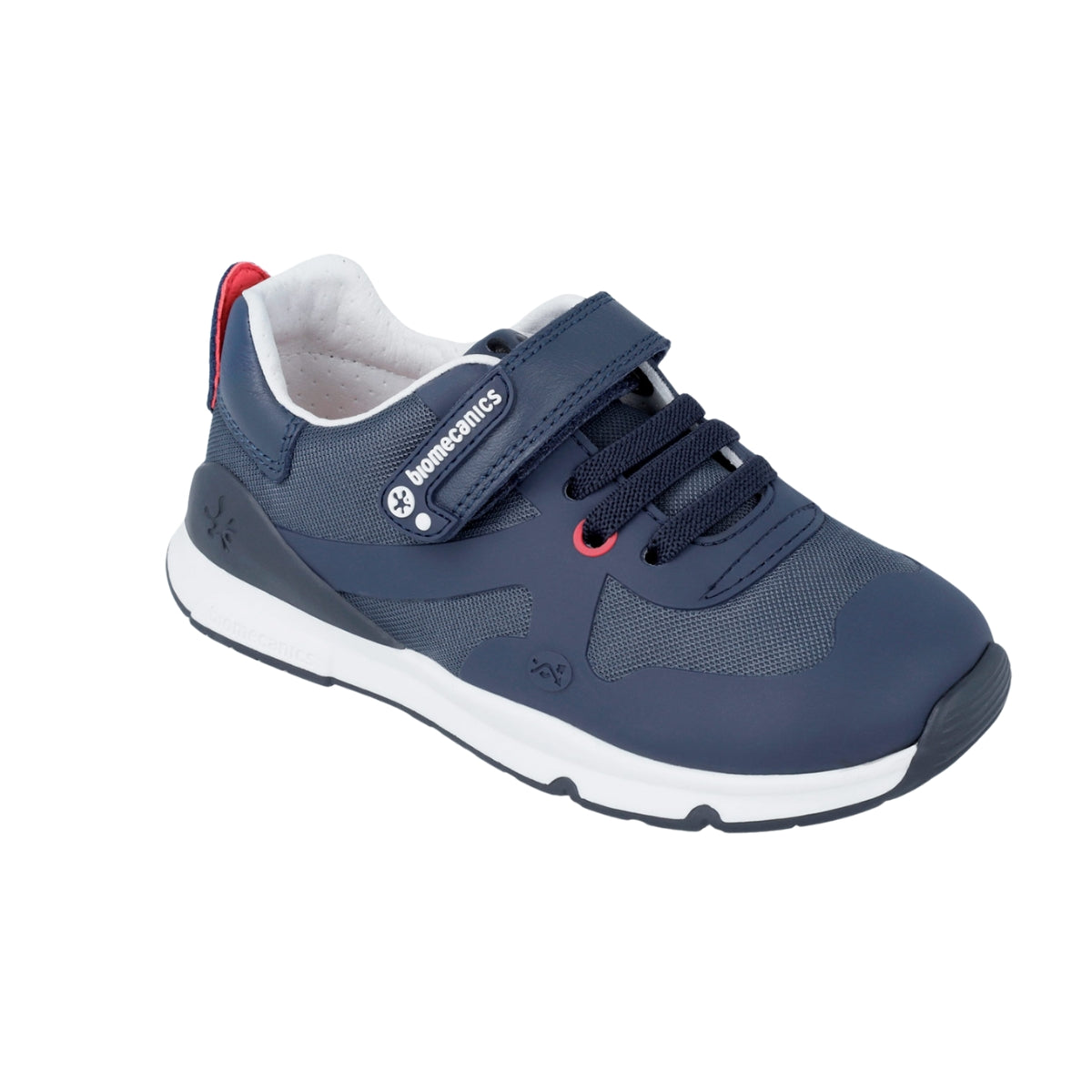 Tenis Deportivo Niño Azul Marino con Doble Velcro - BIOMECANICS