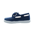 TOP SIDER NIÑO MARINO VELCRO PIQUE- PEKIS