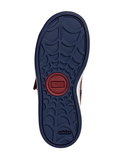TENIS ADIDAS GRAND COURT SPIDER-MAN EL K AZUL PARA NIÑO