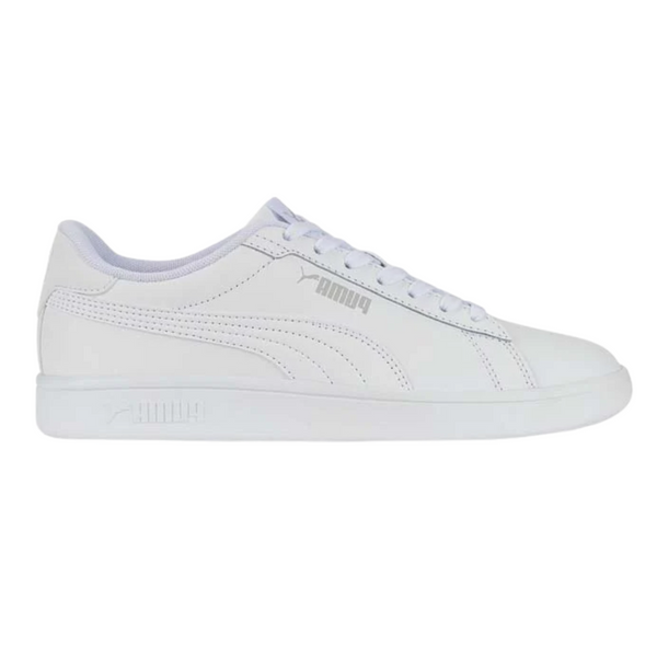 Tenis Puma Smash 3.0 L Blancos para Niños (Unisex)