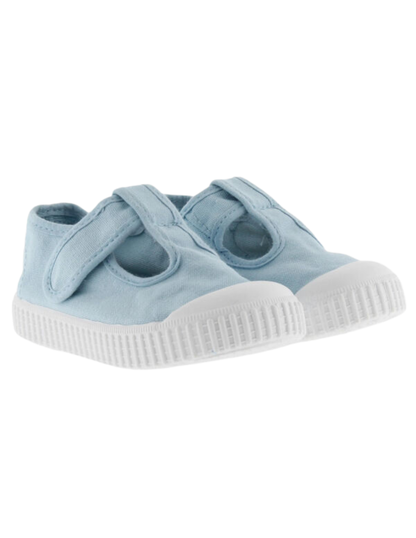 Zapato Victoria Lona Tintada Con Velcro Aire para Niños(Unisex)
