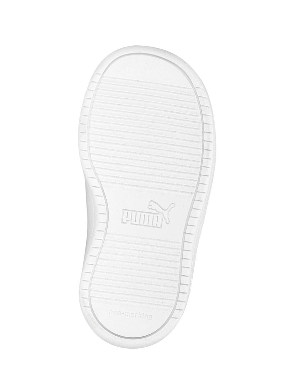 Tenis Puma Rickie V Inf Blancos para Niños(Unisex)