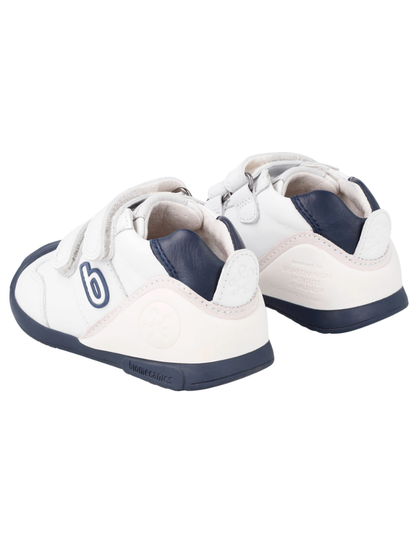 Zapato Basico Biomecanics Blanco-Azul para Bebe