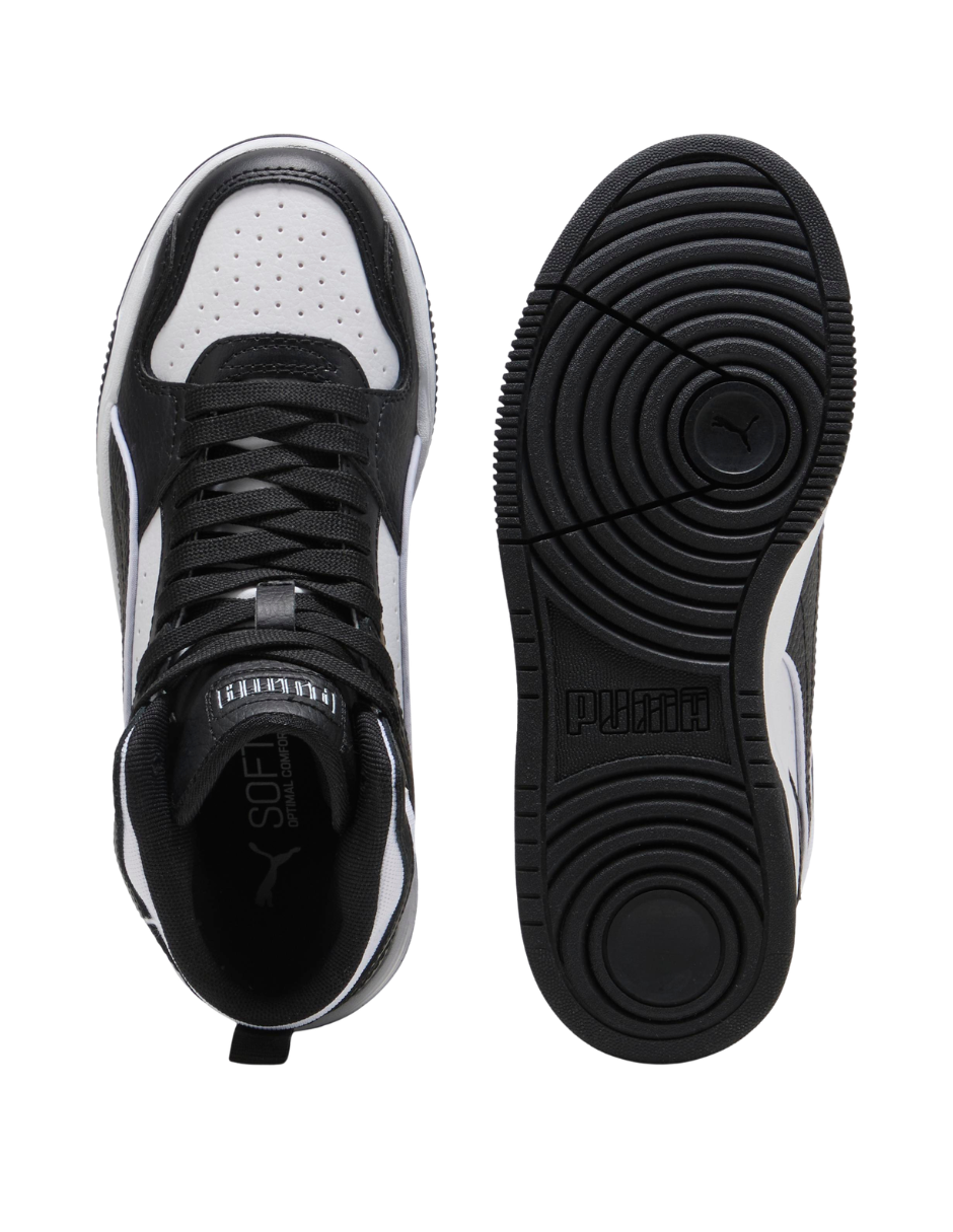 Tenis Puma Rbd Break Mid JR Negros para Niño