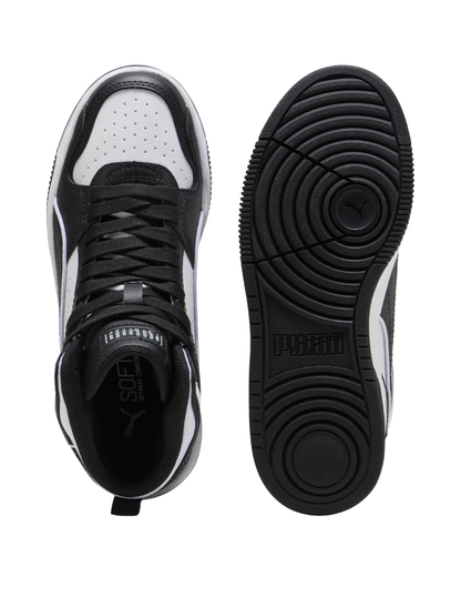 Tenis Puma Rbd Break Mid JR Negros para Niño
