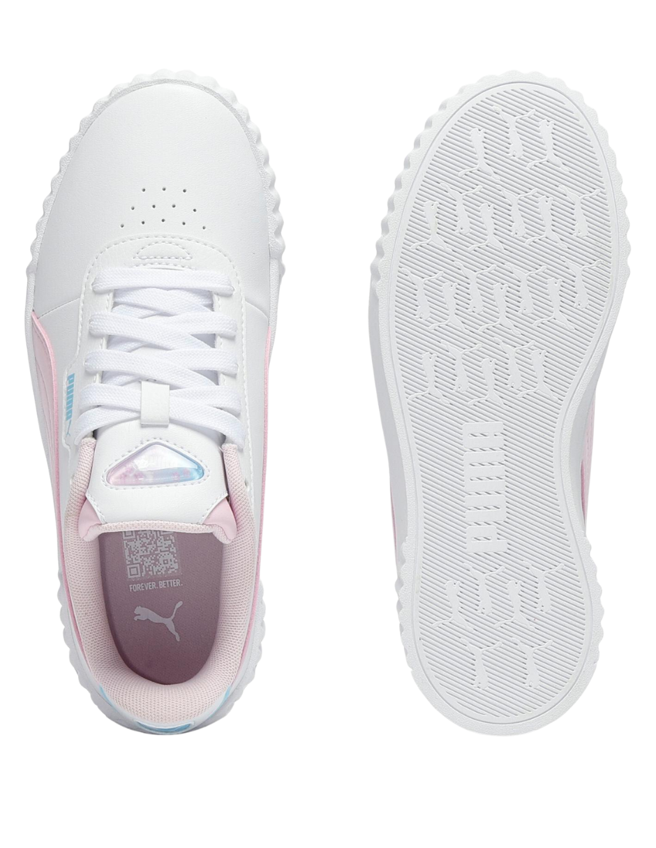 Tenis Puma Carina 3 Jelly Heaven Jr Blancos para Niña