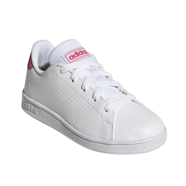 Tenis Niña Advantage K Blancos con Rosa- ADIDAS