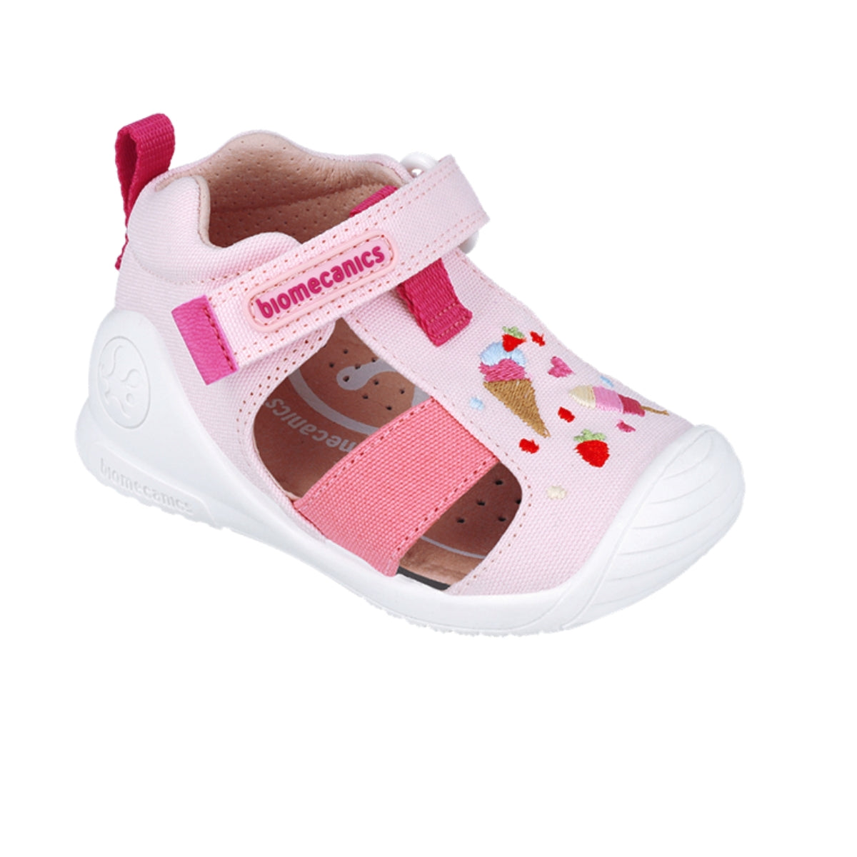 Sandalia Niña Velcro Pique Helado - BIOMECANICS
