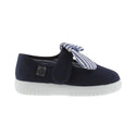 Zapato Lona Niña con Pañuelo de Rayas- VICTORIA