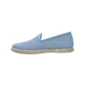 Zapato tipo valenciana de lino celeste para niño – Tokolate