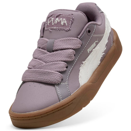 Tenis Puma Park Lifestyle Easy Mid 90S JR Grises para Niña