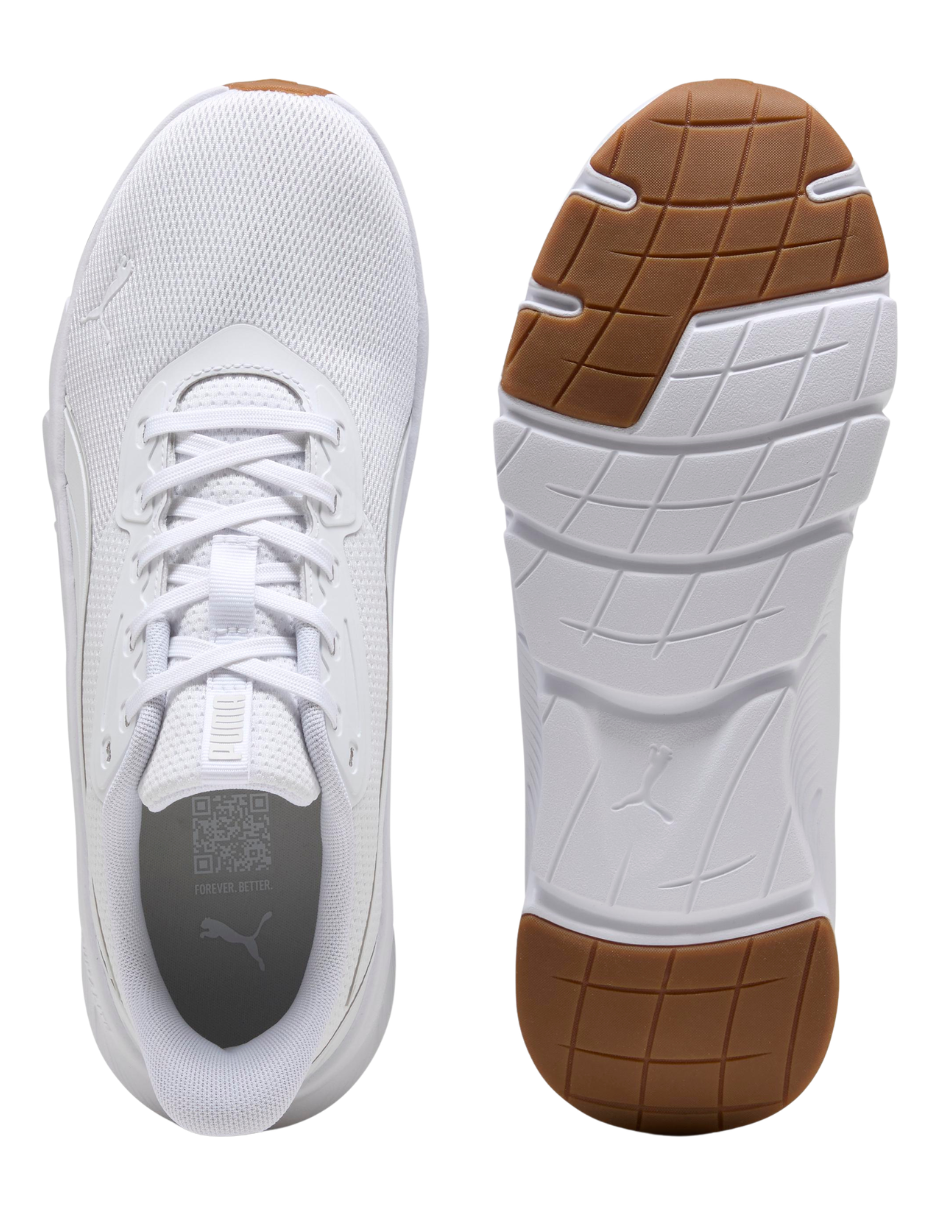Tenis Puma Flexfocus Lite Modern Blancos para Niños(Unisex)